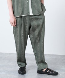JOURNAL STANDARD | P/CU TRIVAL ジャガード タック ワイドパンツ(その他パンツ)
