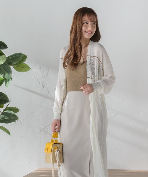 VICKY（ビッキー）の「カジュアルリブタンクブラトップ《手洗い可能》（タンクトップ・レディース・ホワイト/ブラウン/グレー/ブラック・M）」の13枚目の写真