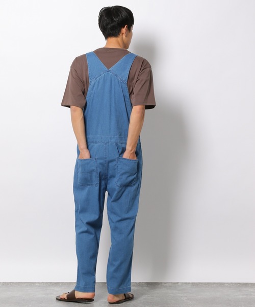 LAKOLE（ラコレ）の「ソフトオーバーオール / 949071（サロペット/オーバーオール・メンズ・ブルー/ライトグリーン/桜/ライトベージュ・MEDIUM/LARGE）」の18枚目の写真