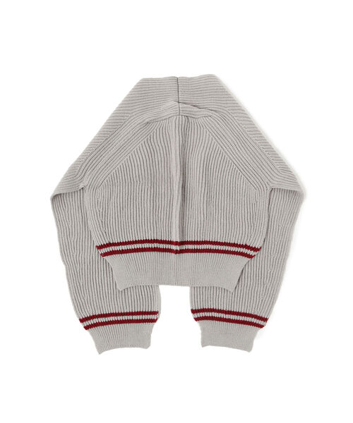 BEAMS LIGHTS(ビームスライツ)の「BEAMS LIGHTS / 畦 ショルダー ストール(マフラー・レディース・ベージュ/ブラウン/グレー・ONE SIZE)」の9枚目の写真