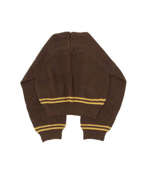 BEAMS LIGHTS(ビームスライツ)の「BEAMS LIGHTS / 畦 ショルダー ストール(マフラー・レディース・ベージュ/ブラウン/グレー・ONE SIZE)」の5枚目の写真