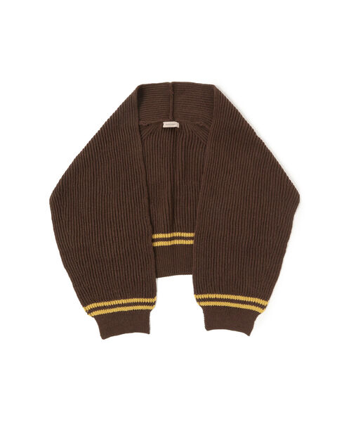 BEAMS LIGHTS(ビームスライツ)の「BEAMS LIGHTS / 畦 ショルダー ストール(マフラー・レディース・ベージュ/ブラウン/グレー・ONE SIZE)」の15枚目の写真
