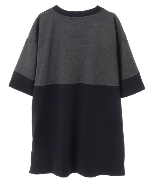 UNION STATION（ユニオンステーション）の「【ストレッチ】パネルレイヤードカットソー（Tシャツ/カットソー・メンズ・ホワイト/ネイビー/ホワイト系その他・M/L/LL）」の20枚目の写真