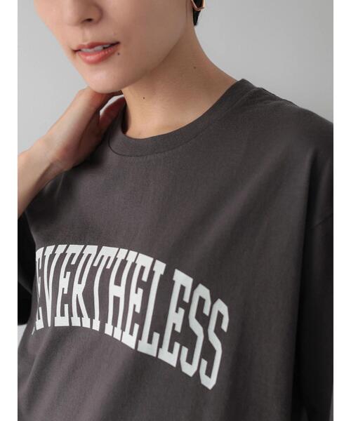 AMERICAN HOLIC(アメリカンホリック)の「ロゴカットプルオーバー2(Tシャツ/カットソー・レディース・グリーン/チャコールグレー・M/L)」の10枚目の写真