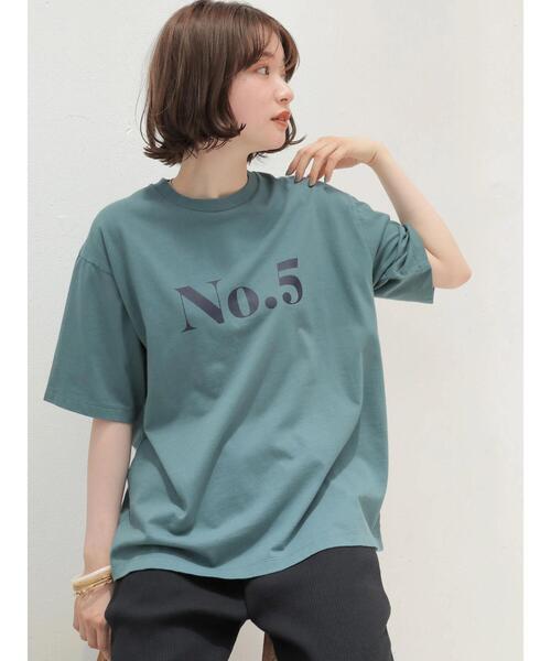 AMERICAN HOLIC(アメリカンホリック)の「ロゴカットプルオーバー2(Tシャツ/カットソー・レディース・グリーン/チャコールグレー・M/L)」の15枚目の写真