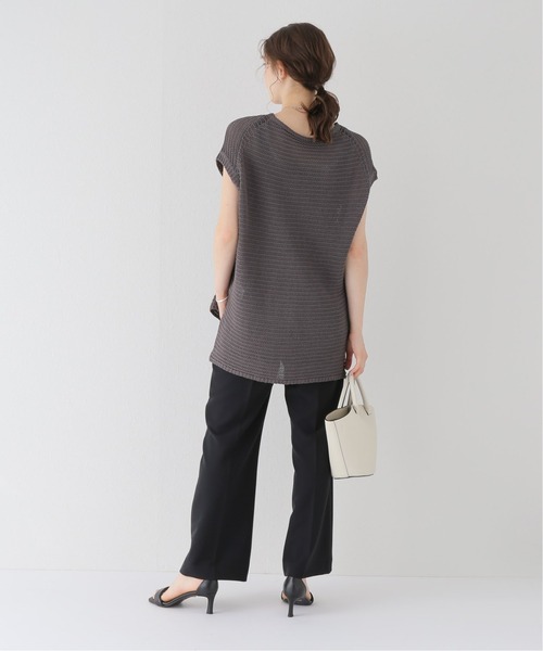 Simplicite（サンプリシテ）の「和紙ニットプルオーバー◆（ニット/セーター・レディース・ブラック/ベージュ・FREE）」の13枚目の写真