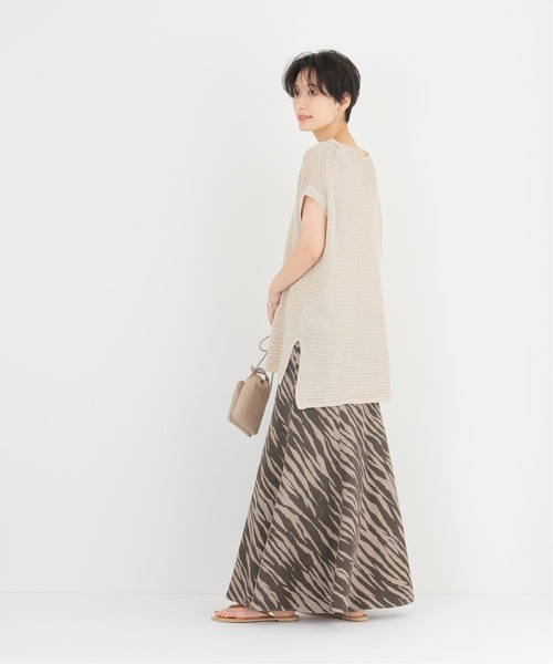 Simplicite（サンプリシテ）の「和紙ニットプルオーバー◆（ニット/セーター・レディース・ブラック/ベージュ・FREE）」の15枚目の写真