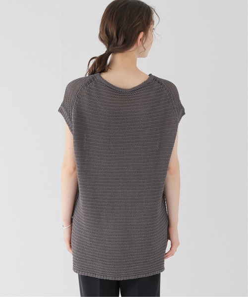 Simplicite（サンプリシテ）の「和紙ニットプルオーバー◆（ニット/セーター・レディース・ブラック/ベージュ・FREE）」の3枚目の写真