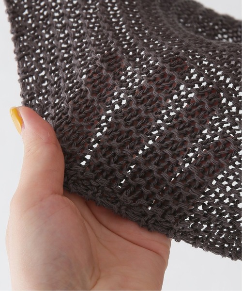 Simplicite（サンプリシテ）の「和紙ニットプルオーバー◆（ニット/セーター・レディース・ブラック/ベージュ・FREE）」の8枚目の写真