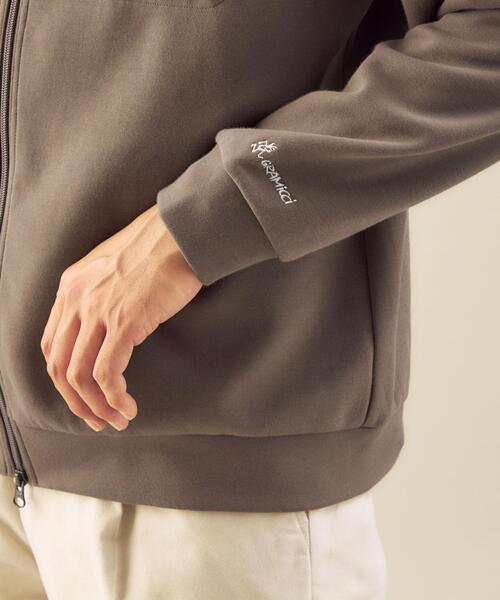 Gramicci（グラミチ）の「OLT【別注】＜GRAMICCI ＞ ダンボール ジップ フーディー パーカー（パーカー・メンズ・ダークグリーン/ブラック/モカ・L/M/XL/S）」の10枚目の写真