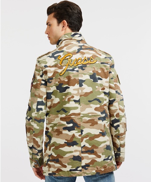 Guess（ゲス）の「Military Field Jacket（ミリタリージャケット・メンズ・その他・SMALL/MEDIUM/LARGE/X-LARGE）」の6枚目の写真