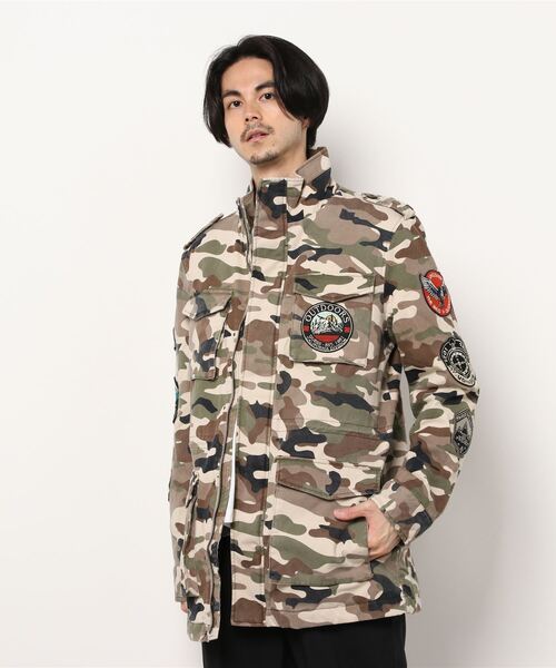Guess（ゲス）の「Military Field Jacket（ミリタリージャケット・メンズ・その他・SMALL/MEDIUM/LARGE/X-LARGE）」の5枚目の写真
