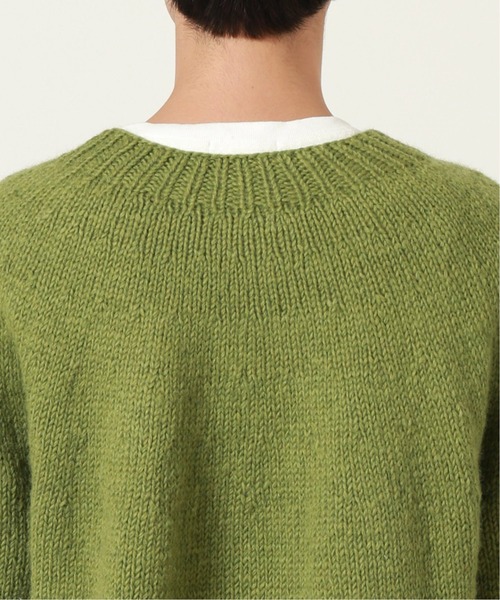 JOURNAL STANDARD relume(ジャーナルスタンダード レリューム)の「オーバーサイズ ネパールニット(ニット/セーター・メンズ・ブラック/ベージュ/グリーン/ナチュラル・MEDIUM/LARGE)」の17枚目の写真