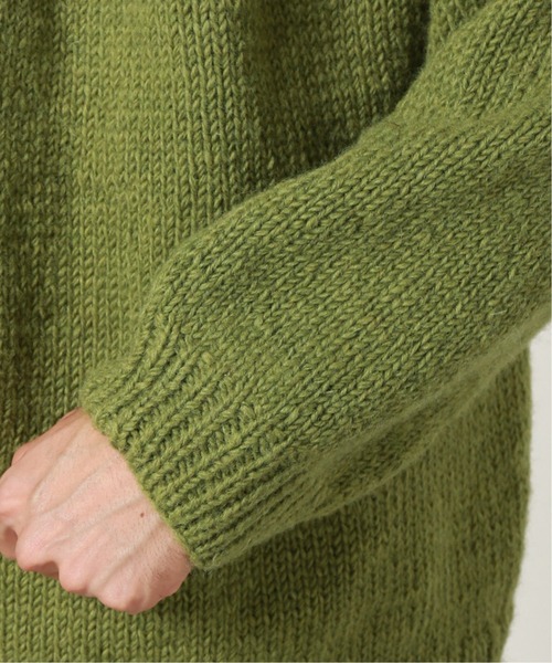 JOURNAL STANDARD relume(ジャーナルスタンダード レリューム)の「オーバーサイズ ネパールニット(ニット/セーター・メンズ・ブラック/ベージュ/グリーン/ナチュラル・MEDIUM/LARGE)」の19枚目の写真