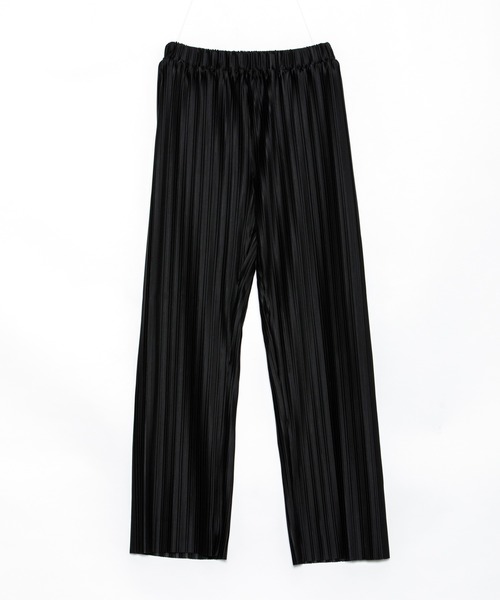 AS KNOW AS PINKY（アズノゥアズピンキー）の「ランダムプリーツワイドパンツ（その他パンツ・レディース・ブラック/モカ/グレイッシュベージュ/ライトカーキ・FREE）」の16枚目の写真