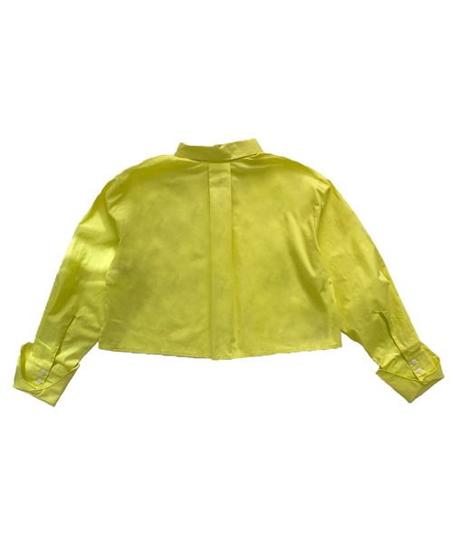 Avvenente（アベネンテ）の「【Avvenente】ビッグポケットクロップドシャツ（シャツ/ブラウス・レディース・オフホワイト/イエロー・M）」の14枚目の写真