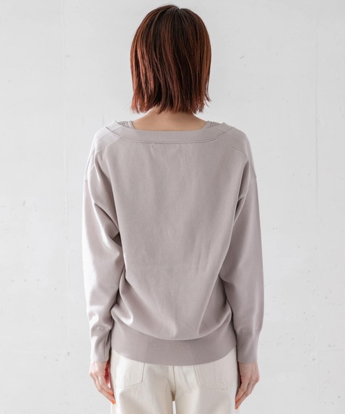 URBAN RESEARCH Sonny Label(アーバンリサーチサニーレーベル)の「アンサンブルBigカーディガン(カーディガン/ボレロ・レディース・ライトグレー/チャコールグレー/ブラック・FREE)」の18枚目の写真