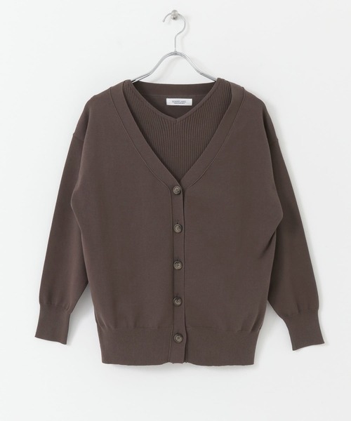 URBAN RESEARCH Sonny Label(アーバンリサーチサニーレーベル)の「アンサンブルBigカーディガン(カーディガン/ボレロ・レディース・ライトグレー/チャコールグレー/ブラック・FREE)」の19枚目の写真