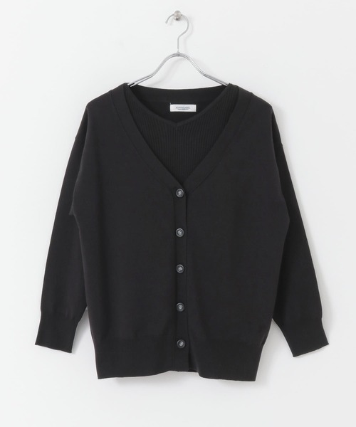 URBAN RESEARCH Sonny Label(アーバンリサーチサニーレーベル)の「アンサンブルBigカーディガン(カーディガン/ボレロ・レディース・ライトグレー/チャコールグレー/ブラック・FREE)」の20枚目の写真