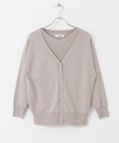 URBAN RESEARCH Sonny Label(アーバンリサーチサニーレーベル)の「アンサンブルBigカーディガン(カーディガン/ボレロ・レディース・ライトグレー/チャコールグレー/ブラック・FREE)」の21枚目の写真