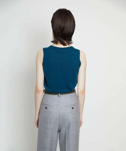 BEAUTY&YOUTH UNITED ARROWS(ビューティーアンドユースユナイテッドアローズ)の「BY レイヤードマルチニット -ウォッシャブル-(ニット/セーター・レディース・ターコイズブルー/ブラウン・FREE)」の21枚目の写真