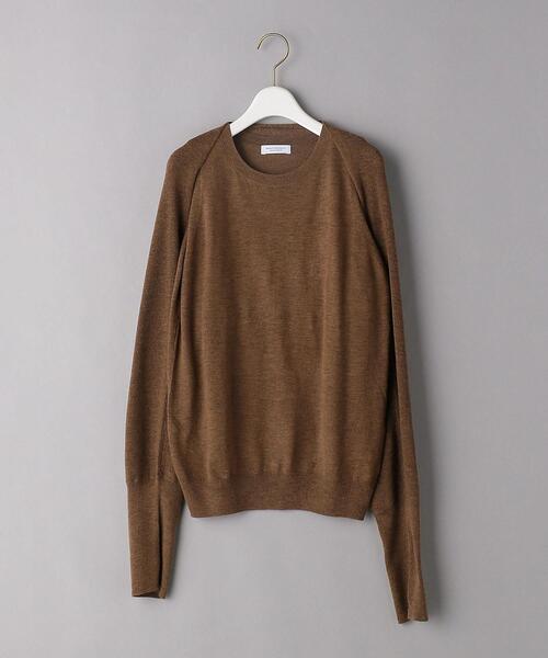 BEAUTY&YOUTH UNITED ARROWS(ビューティーアンドユースユナイテッドアローズ)の「BY レイヤードマルチニット -ウォッシャブル-(ニット/セーター・レディース・ターコイズブルー/ブラウン・FREE)」の15枚目の写真