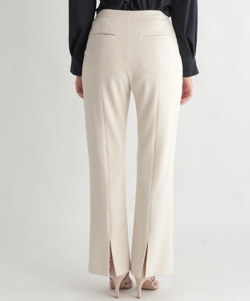 Andemiu(アンデミュウ)の「スリットフレアパンツ217172(スラックス・レディース・ブラック/ベージュ/アイボリー・SMALL/MEDIUM)」の15枚目の写真