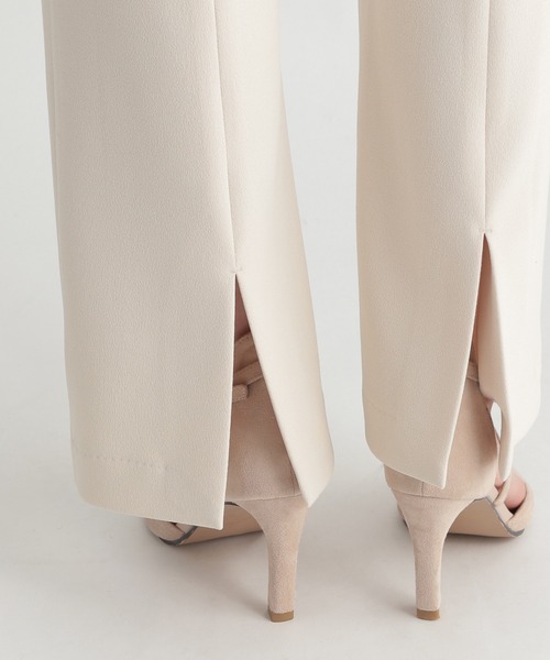 Andemiu(アンデミュウ)の「スリットフレアパンツ217172(スラックス・レディース・ブラック/ベージュ/アイボリー・SMALL/MEDIUM)」の18枚目の写真