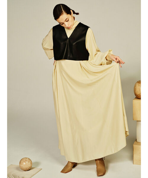 Ray BEAMS（レイビームス）の「RBS / スリット ブーツ（ブーツ・レディース・オフホワイト/ブラック・35/36/37/38/39）」の13枚目の写真