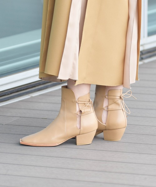 Ray BEAMS（レイビームス）の「RBS / スリット ブーツ（ブーツ・レディース・オフホワイト/ブラック・35/36/37/38/39）」の21枚目の写真