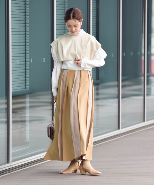 Ray BEAMS（レイビームス）の「RBS / スリット ブーツ（ブーツ・レディース・オフホワイト/ブラック・35/36/37/38/39）」の22枚目の写真