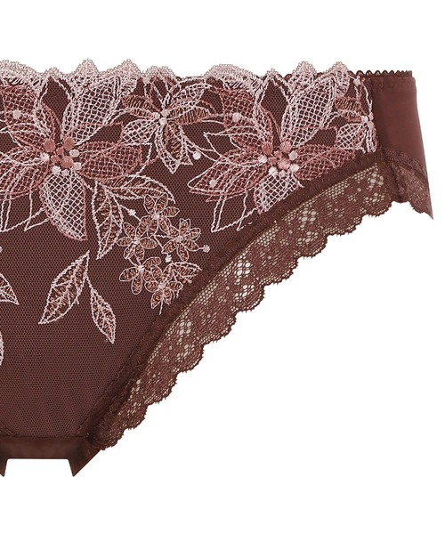 Triumph(トリンプ)の「天使のブラ 魔法のハリ感536 レギュラーショーツTR536 Hikini(ショーツ・レディース・ブラック/ブラウン/オレンジ/グリーン・M/L)」の6枚目の写真