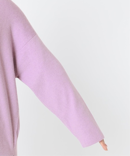 Simplicite（サンプリシテ）の「アンゴラ混Vネックプルオーバー◆（ニット/セーター・レディース・ブラック/ベージュ/パープル系その他・FREE）」の12枚目の写真