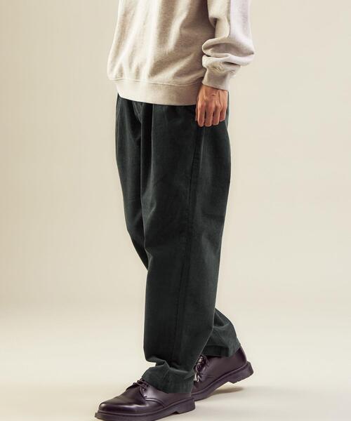 green label relaxing（グリーンレーベルリラクシング）の「＜GLR/ lab＞11W コーデュロイ イージー トラウザーズ（その他パンツ・メンズ・ダークブラウン/ダークグリーン/ナチュラル・L/M/S/XL）」の3枚目の写真