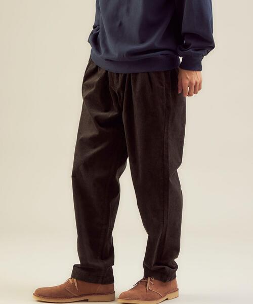 green label relaxing（グリーンレーベルリラクシング）の「＜GLR/ lab＞11W コーデュロイ イージー トラウザーズ（その他パンツ・メンズ・ダークブラウン/ダークグリーン/ナチュラル・L/M/S/XL）」の13枚目の写真