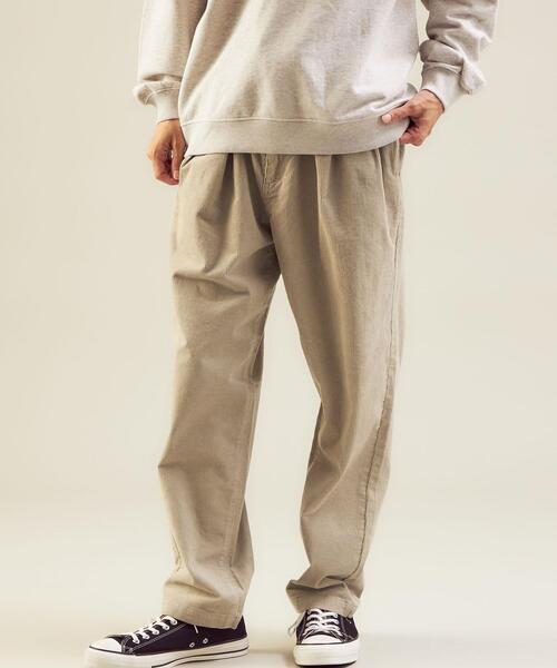 green label relaxing（グリーンレーベルリラクシング）の「＜GLR/ lab＞11W コーデュロイ イージー トラウザーズ（その他パンツ・メンズ・ダークブラウン/ダークグリーン/ナチュラル・L/M/S/XL）」の4枚目の写真
