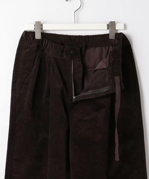 green label relaxing（グリーンレーベルリラクシング）の「＜GLR/ lab＞11W コーデュロイ イージー トラウザーズ（その他パンツ・メンズ・ダークブラウン/ダークグリーン/ナチュラル・L/M/S/XL）」の15枚目の写真