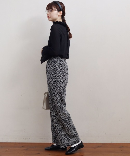 fig Ｌondon（フィグロンドン）の「●Charlotte　PT（その他パンツ・レディース・ブラック/アイボリー・FREE）」の21枚目の写真