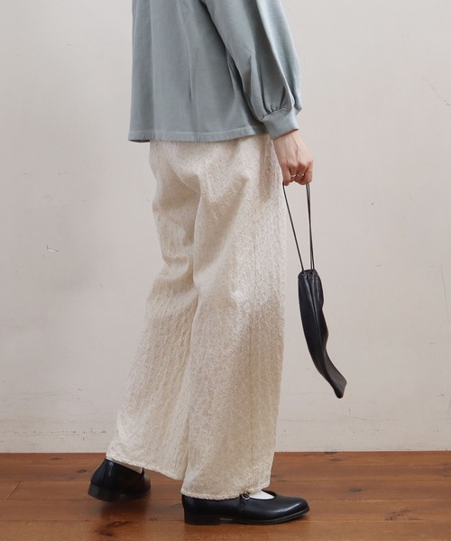 fig Ｌondon（フィグロンドン）の「●Charlotte　PT（その他パンツ・レディース・ブラック/アイボリー・FREE）」の8枚目の写真