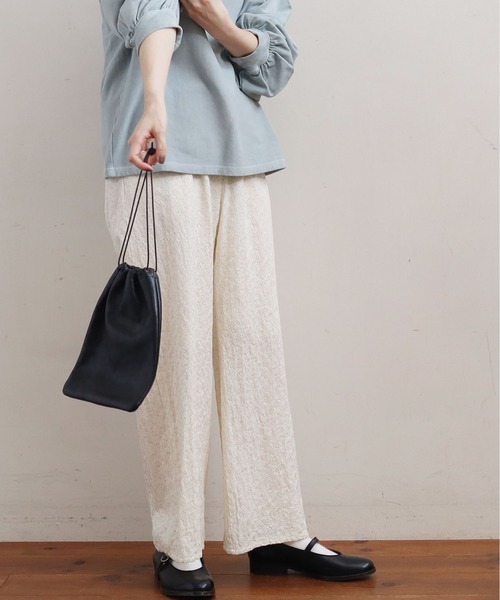 fig Ｌondon（フィグロンドン）の「●Charlotte　PT（その他パンツ・レディース・ブラック/アイボリー・FREE）」の10枚目の写真