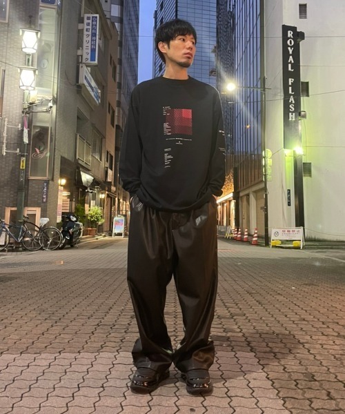 DANKE SCHON（ダンケシェーン）の「DankeSchon/ダンケシェーン/エコレザースラックス（その他パンツ・メンズ・ブラック・SMALL/MEDIUM）」の6枚目の写真