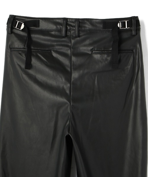 DANKE SCHON（ダンケシェーン）の「DankeSchon/ダンケシェーン/エコレザースラックス（その他パンツ・メンズ・ブラック・SMALL/MEDIUM）」の2枚目の写真