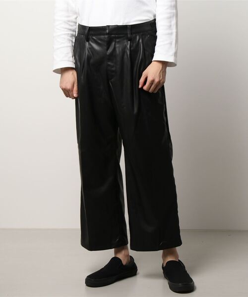 DANKE SCHON（ダンケシェーン）の「DankeSchon/ダンケシェーン/エコレザースラックス（その他パンツ・メンズ・ブラック・SMALL/MEDIUM）」の15枚目の写真