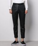 LUSOR | LUSOR（ルーソル）Ecoleather S SLACKS エコレザースリムスラックス(西裝休閒褲)