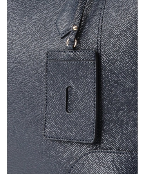 m.f.editorial（エムエフエディトリアル）の「サフィアーノ型押し トートバッグ A4対応（トートバッグ・レディース・ネイビー/グレー・FREE）」の15枚目の写真