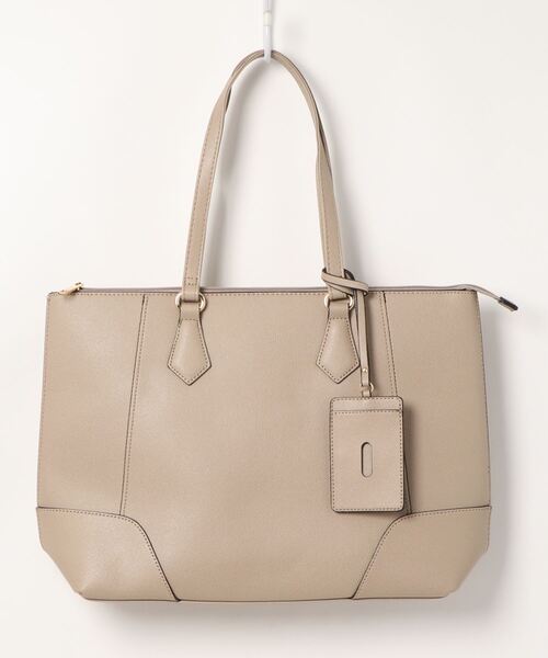 m.f.editorial（エムエフエディトリアル）の「サフィアーノ型押し トートバッグ A4対応（トートバッグ・レディース・ネイビー/グレー・FREE）」の14枚目の写真