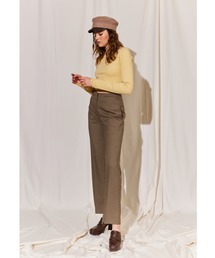 ALEXIA STAM | Center Press Straight Pants/センタープレスストレートパンツ(その他パンツ)