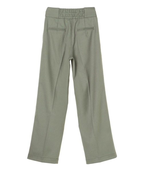 ALEXIA STAM（アリシアスタン）の「【ViVi 12月号,1月号掲載】Center Press Straight Pants/センタープレスストレートパンツ（その他パンツ・レディース・ブラウン/カーキ/パープル・S/M）」の20枚目の写真