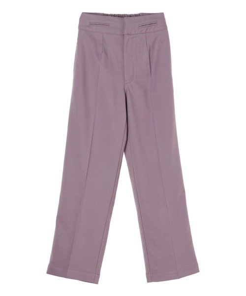 ALEXIA STAM（アリシアスタン）の「【ViVi 12月号,1月号掲載】Center Press Straight Pants/センタープレスストレートパンツ（その他パンツ・レディース・ブラウン/カーキ/パープル・S/M）」の9枚目の写真