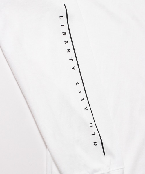 LIBERTY CITY（リバティシティ）の「【LIBERTY CITY/リバティーシティ】 [LIBERTY CITY UTD] ロンT（Tシャツ/カットソー・メンズ・ホワイト/ブラック・2/3/4）」の8枚目の写真